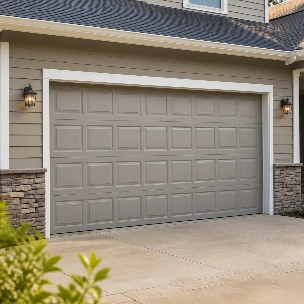 Raised-panel steel